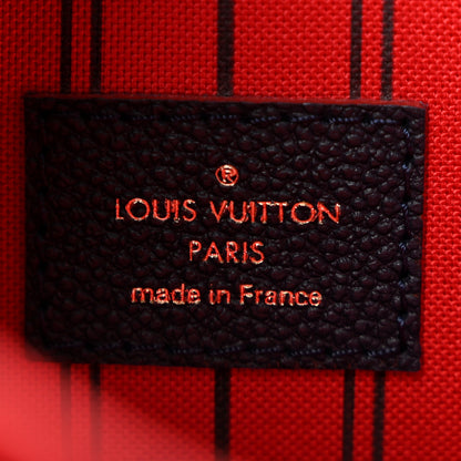 Louis Vuitton Empreinte Pochette Metis Marine Rouge 6 of 13
