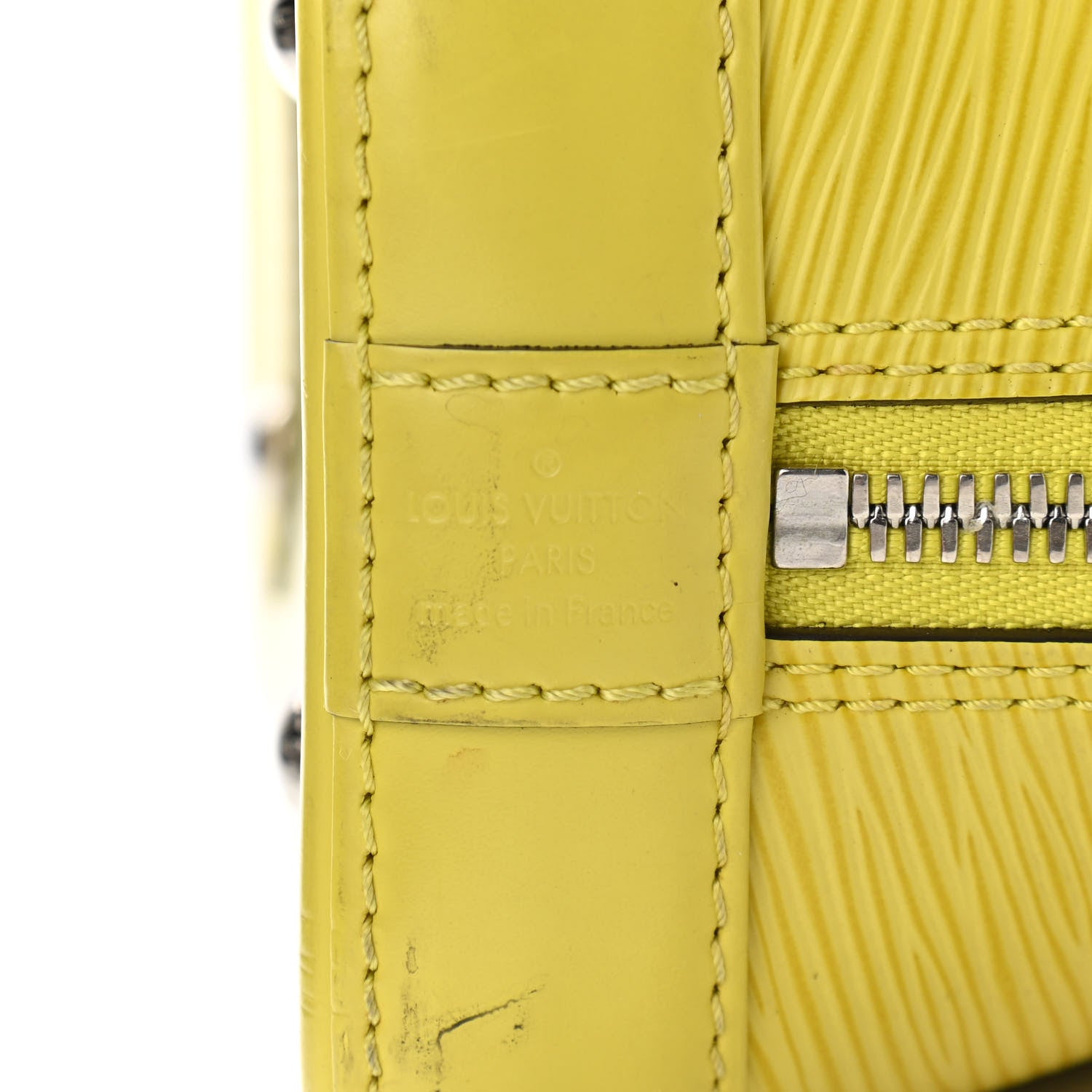 Louis Vuitton Epi Alma BB Pistache 6 of 13