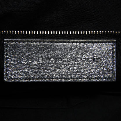 Balenciaga Agneau Giant 12 Silver Hardware Pompon Gris Tarmac 6 of 13