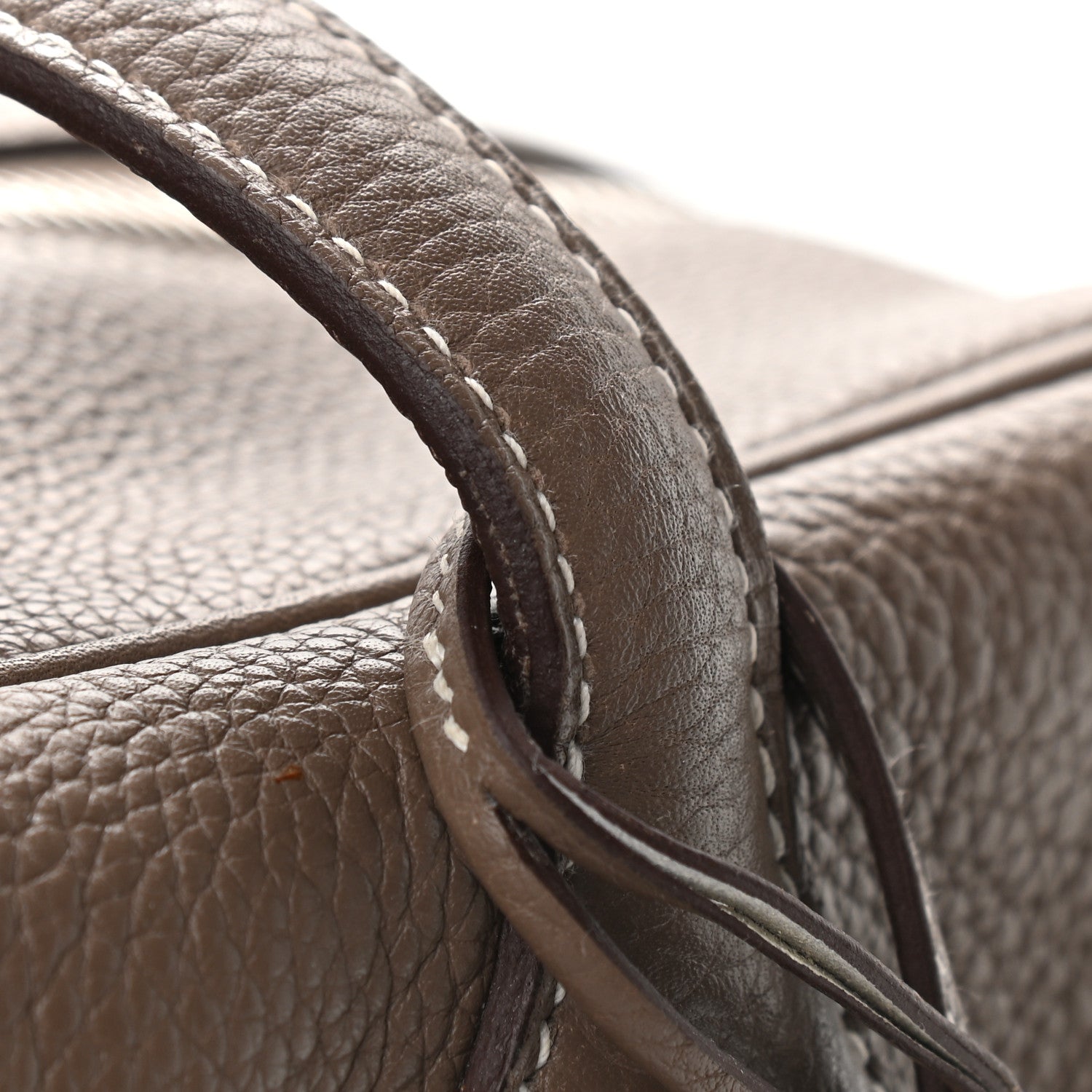 Hermes Taurillon Clemence Victoria II 35 Etoupe 12 of 12