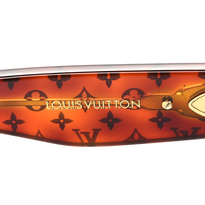 Louis Vuitton Acetate Blade Sunglasses Z1483W Tortoise 5 of 8