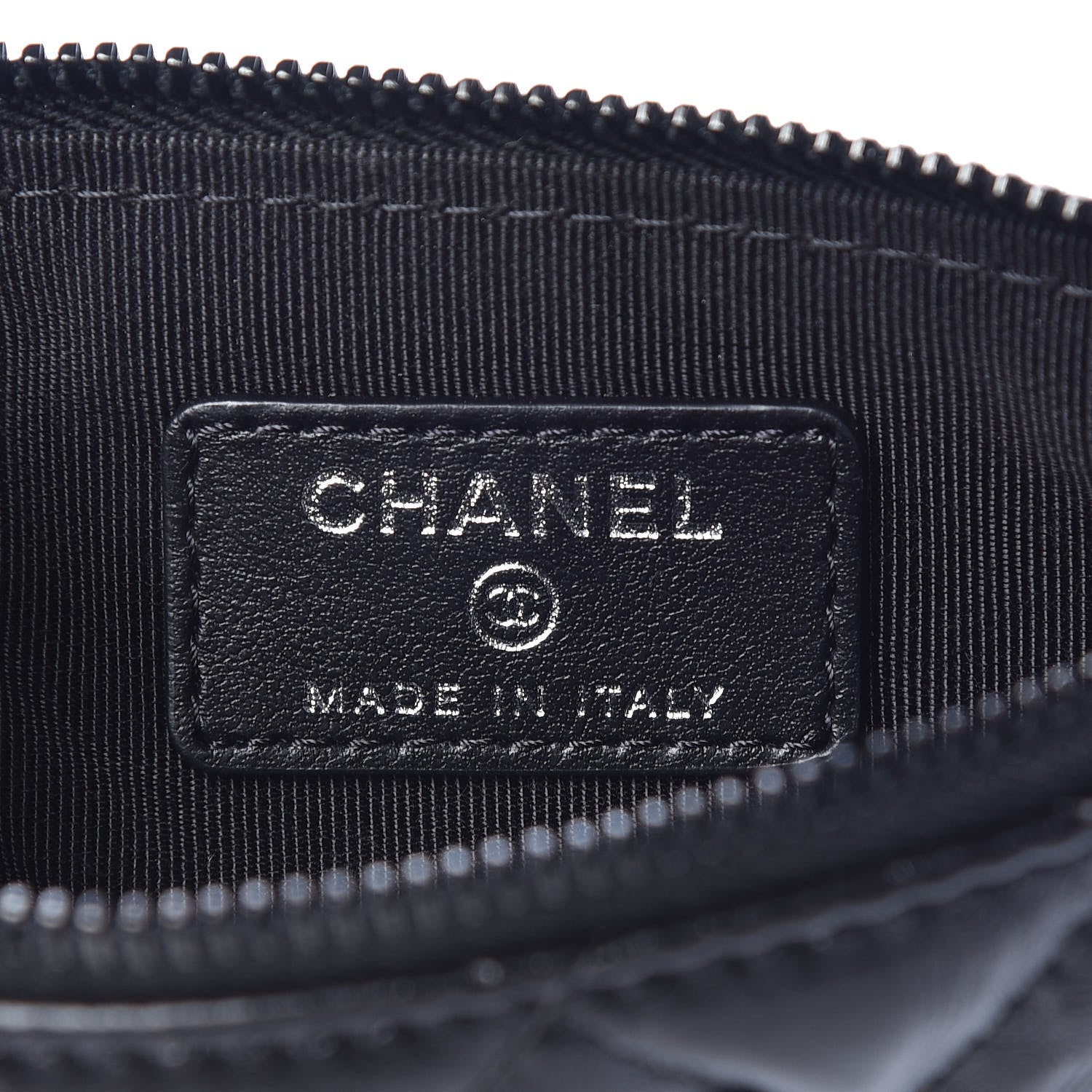 Chanel Aged Calfskin Quilted Reissue Cosmetic Case Black 6 of 8