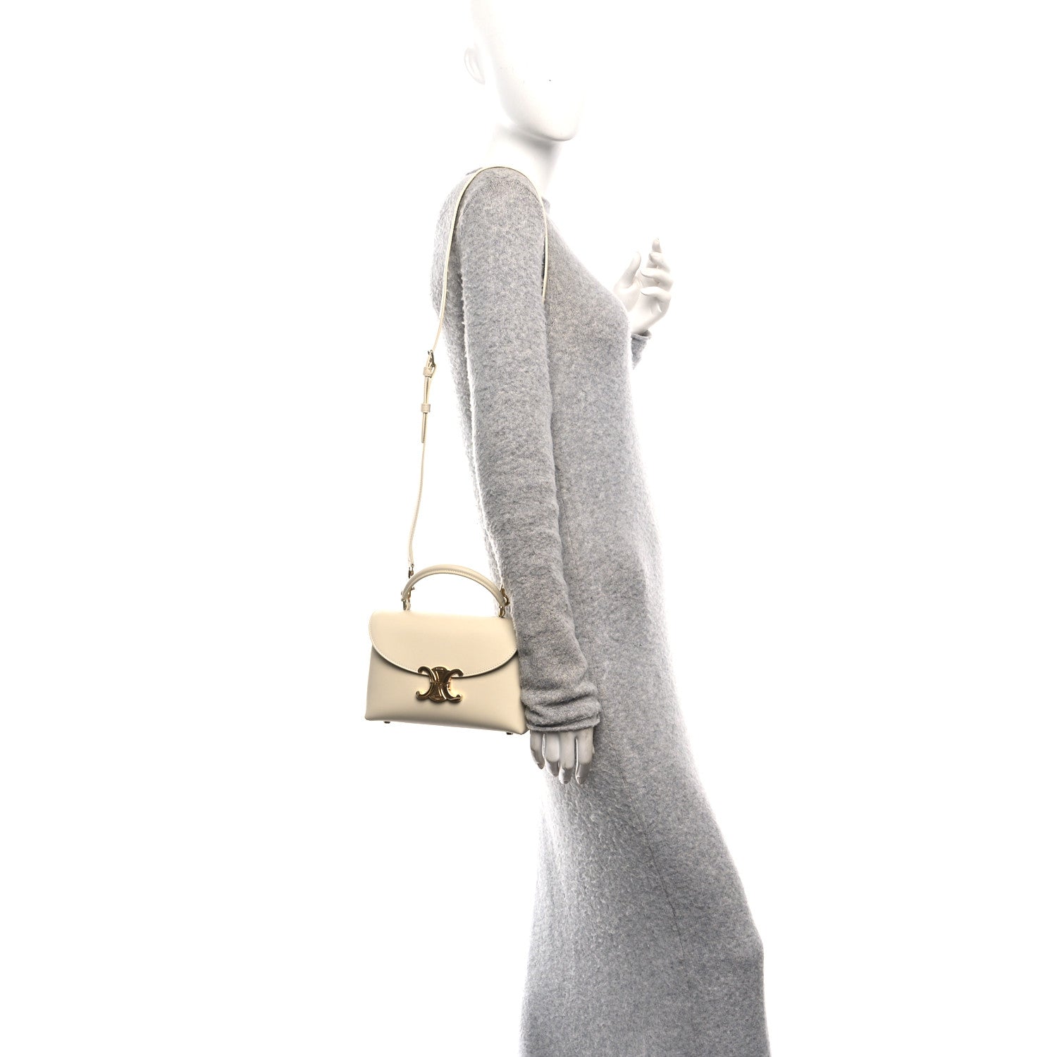 Celine Supple Calfskin Teen Nino Cream 2 of 9
