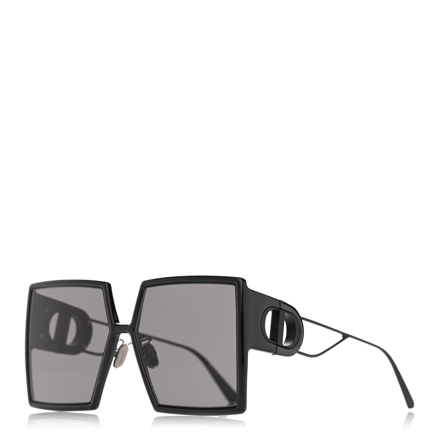 Christian Dior Square 30 Montaigne Sunglasses Black 1 of 7
