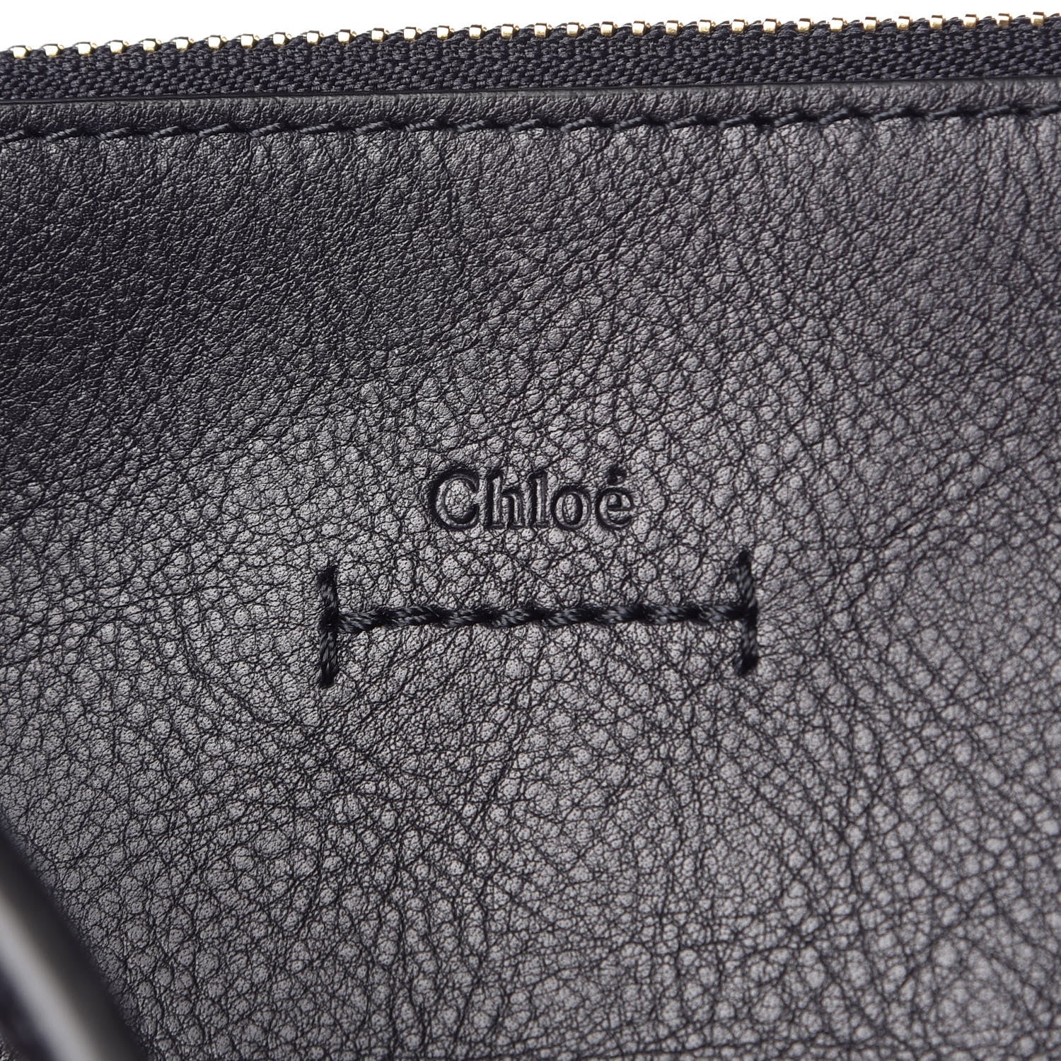 Chloe Smooth Calfskin Medium Vick Tote Full Blue 6 of 11