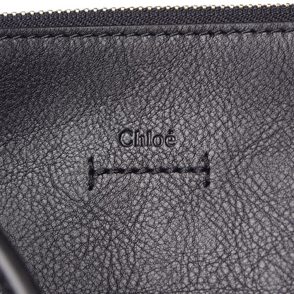 Chloe Smooth Calfskin Medium Vick Tote Full Blue 6 of 11