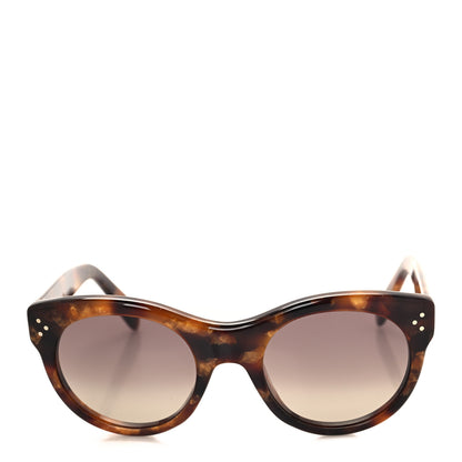 Celine Acetate Cat Eye Sunglasses CL401701 Tortoise 2 of 8