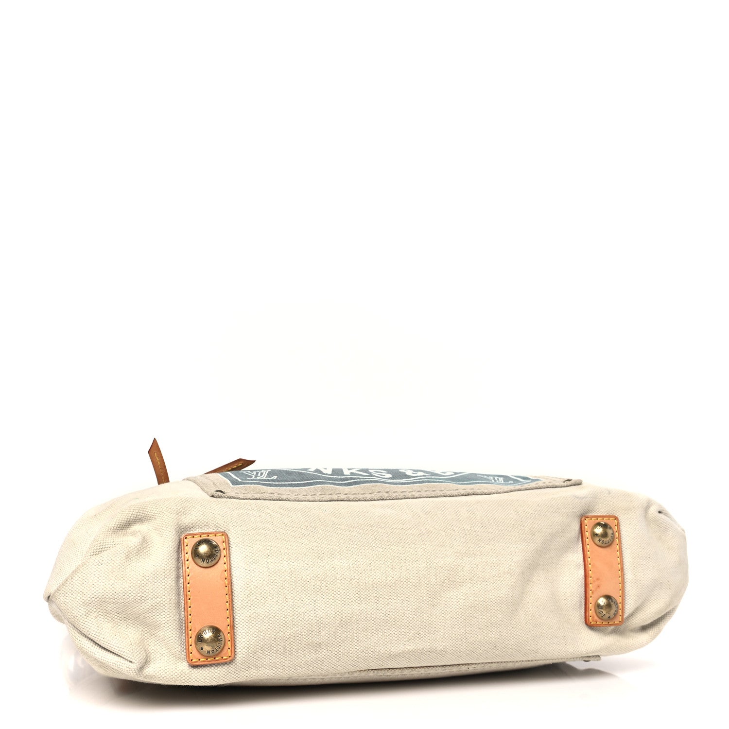 Louis Vuitton Toile Globe Shopper Cabas MM Blue 4 of 11
