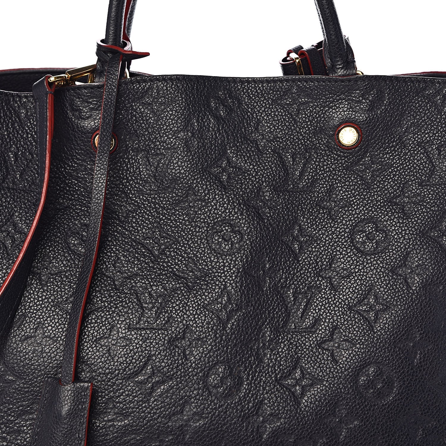 Louis Vuitton Empreinte Montaigne GM Marine Rouge 18 of 18