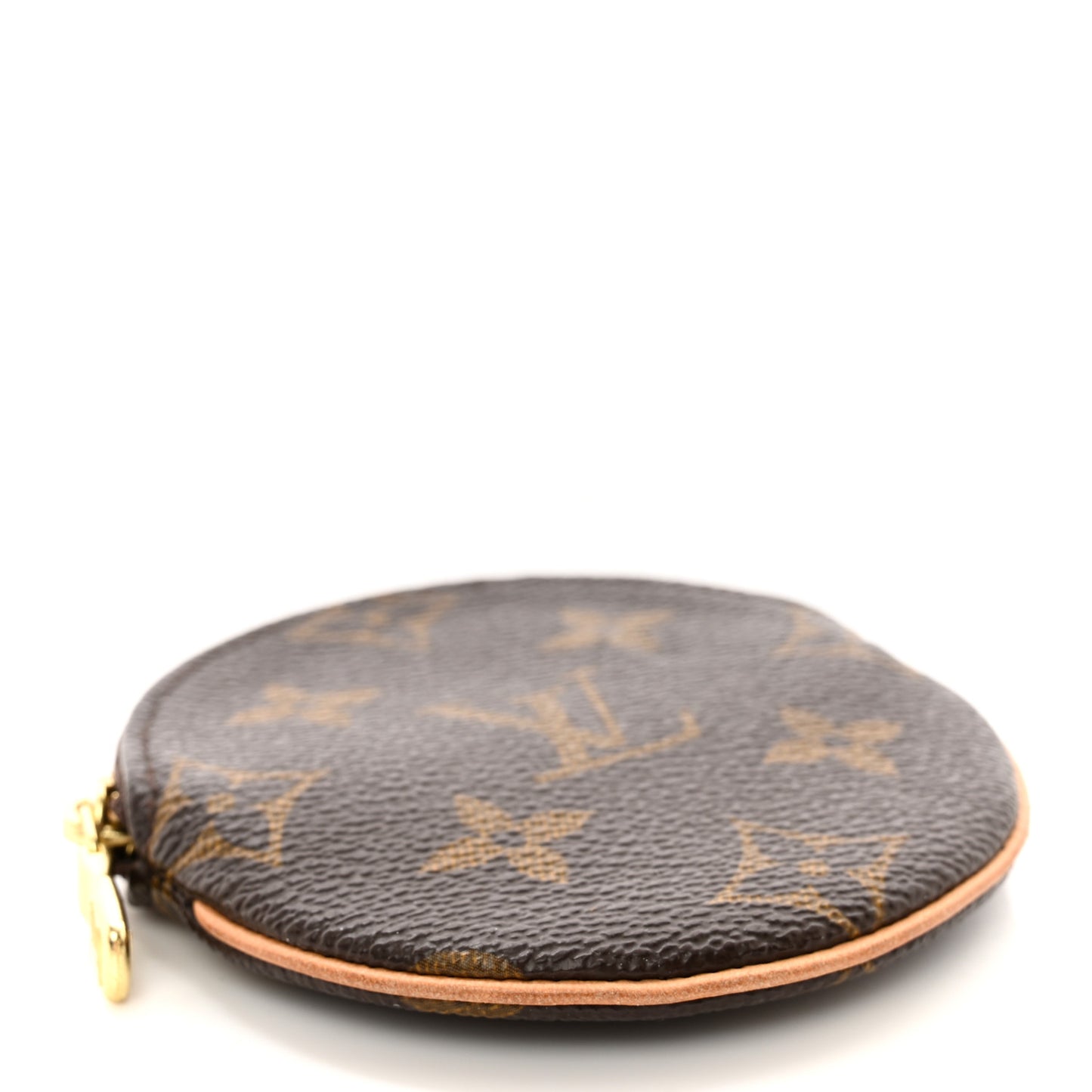 LOUIS VUITTON Monogram Round Coin Purse