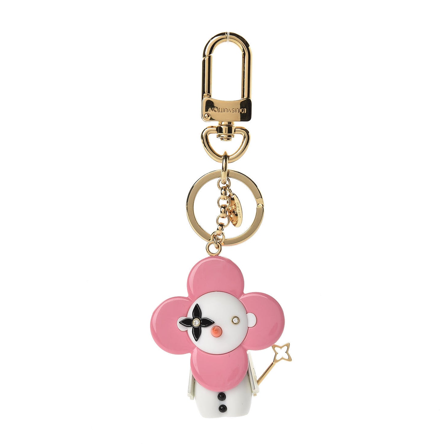 Resin Xmas Vivienne Snow Bag Charm Key Holderder