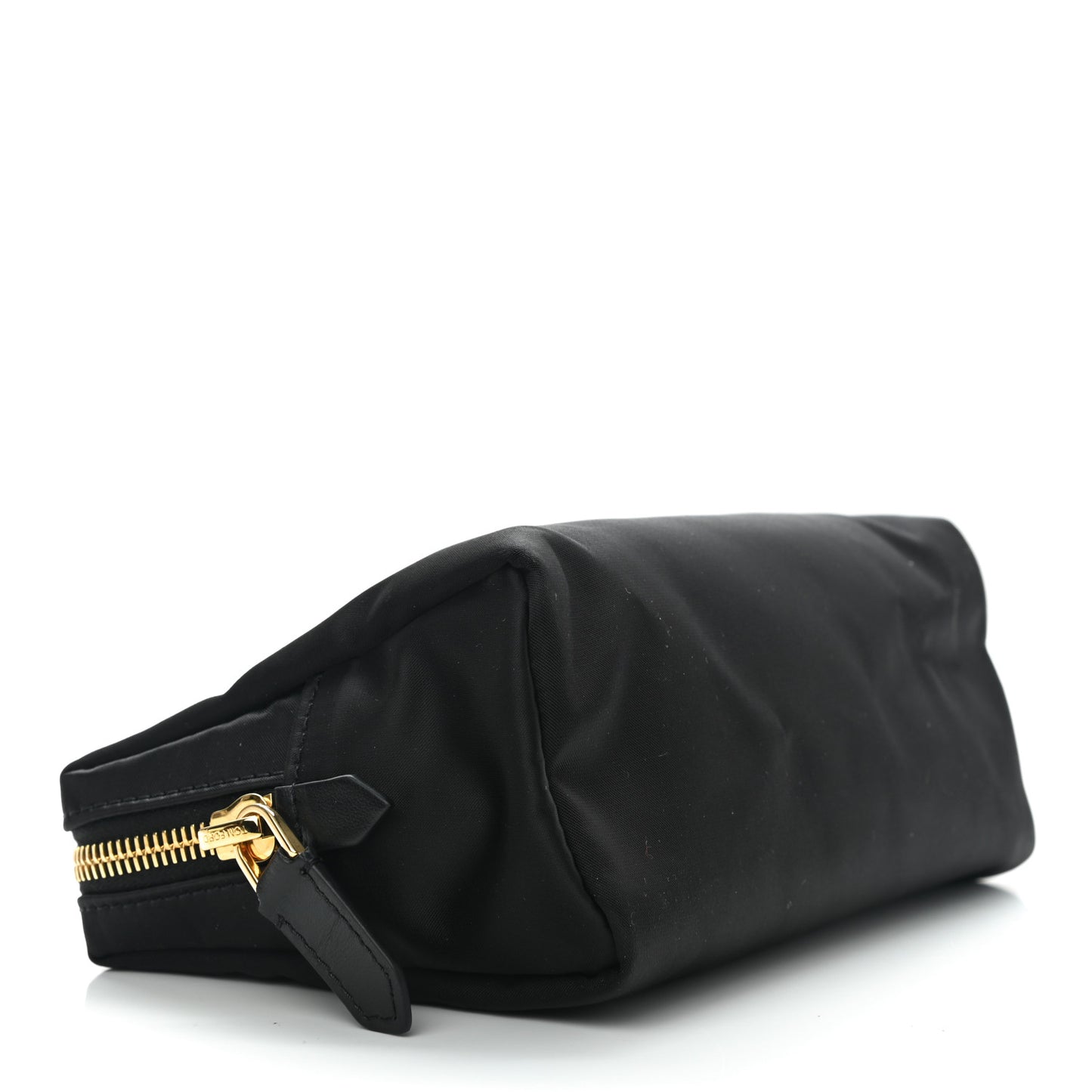 Nylon Cosmetic Pouch Black