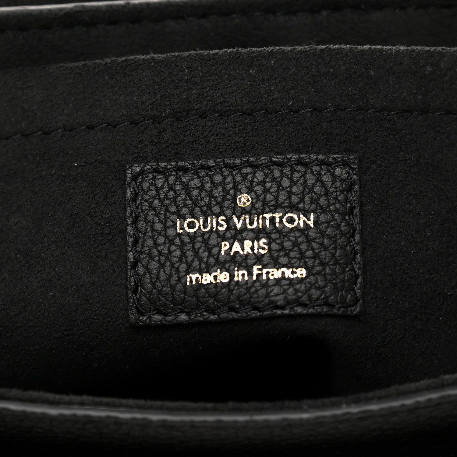 Louis Vuitton Grained Calfskin Lockme Tender Black 6 of 8
