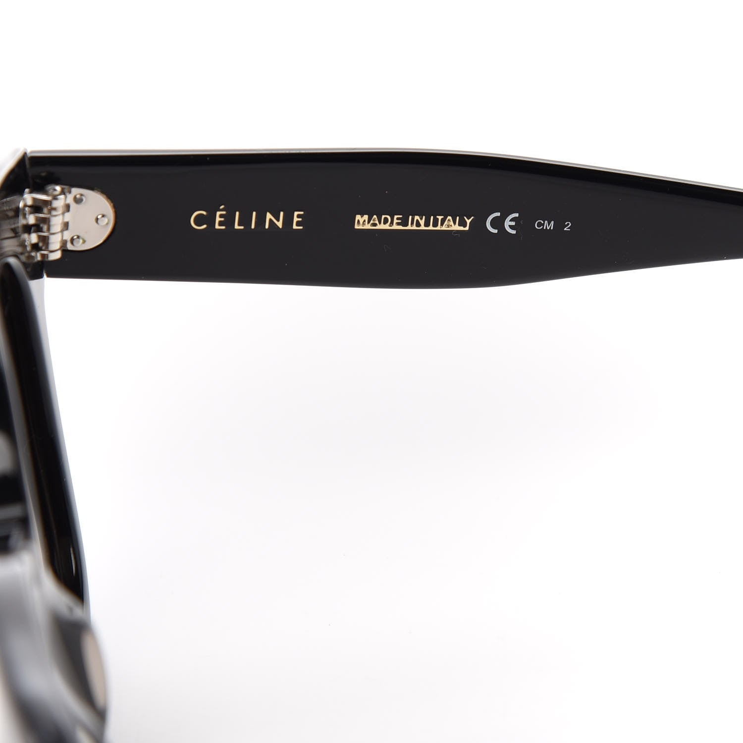 Celine New Audrey Sunglasses CL 41805/S Black 6 of 6