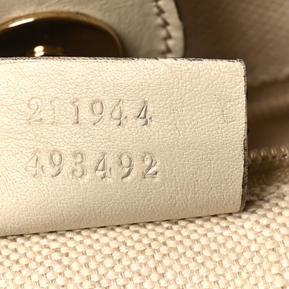 Gucci Guccissima Medium Sukey Tote Mystic White 7 of 10