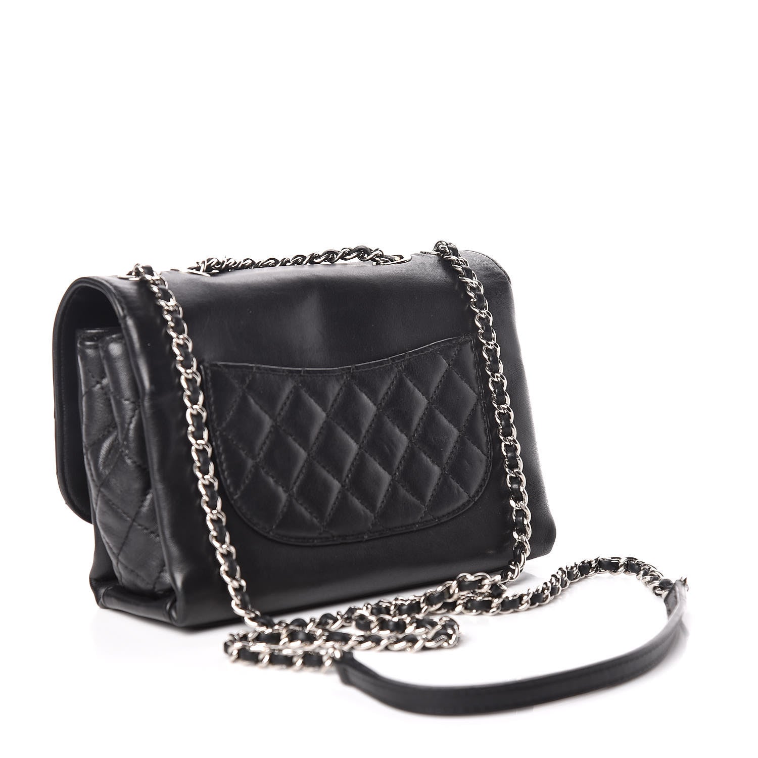 Chanel Calfskin Mini Tramezzo Flap Black 3 of 19