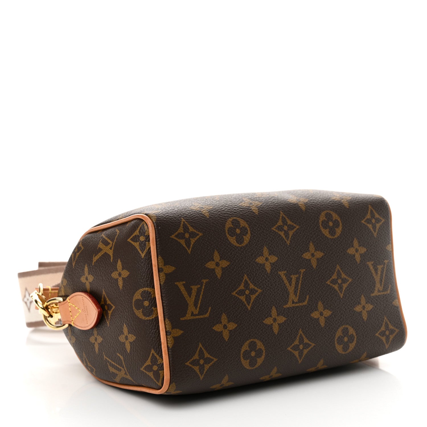 Louis Vuitton Monogram Speedy Bandouliere 20 Beige 4 of 9