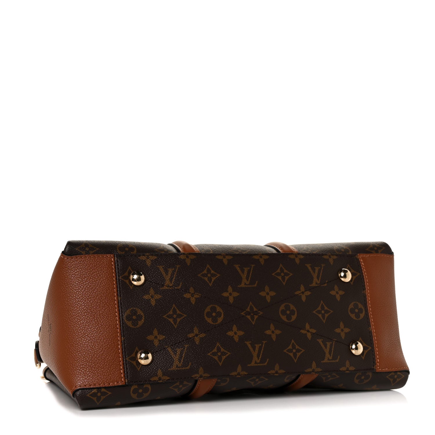 Louis Vuitton Monogram Soufflot MM Caramel 4 of 8
