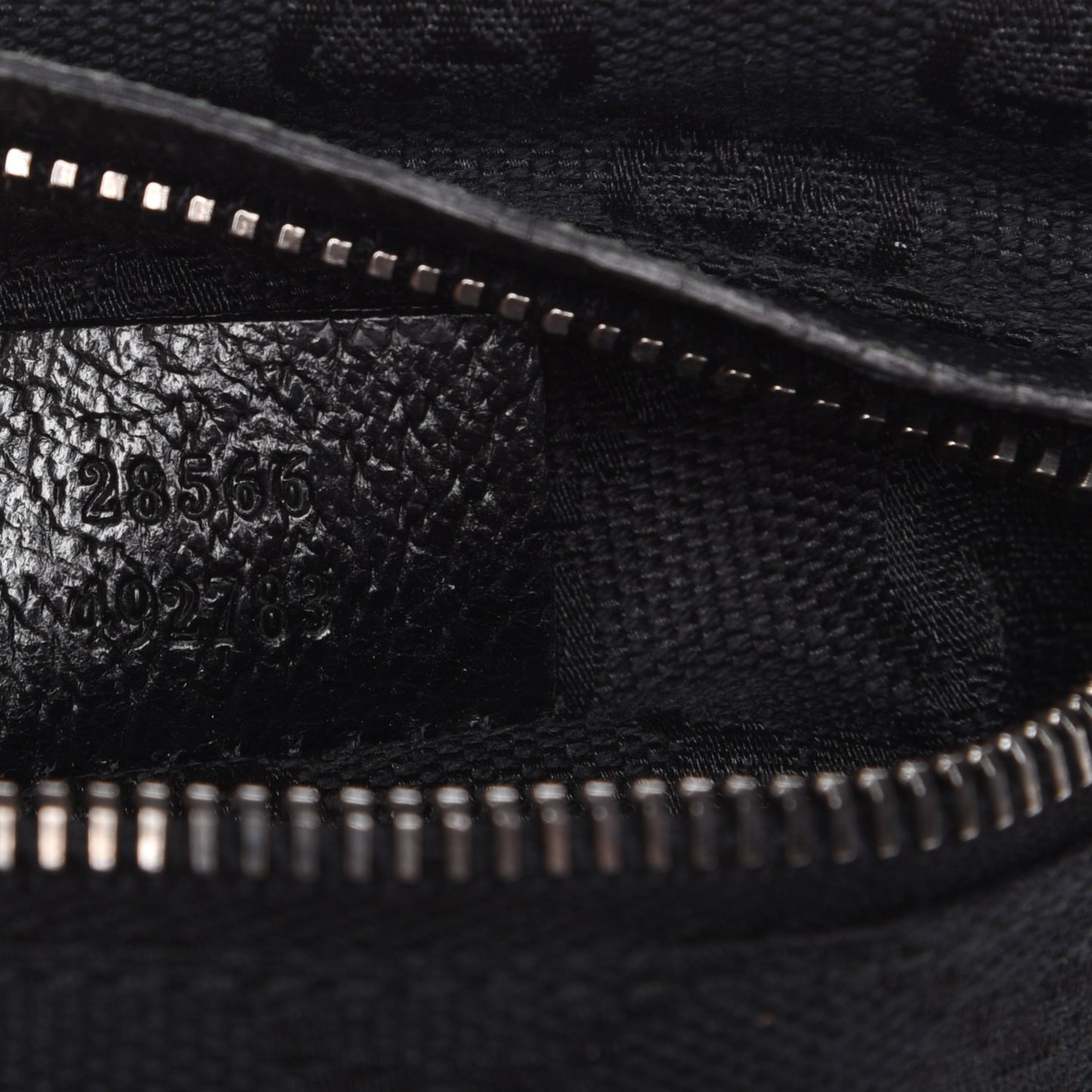 Monogram Belt Bag Black
