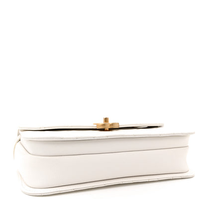 Chanel Caviar Quilted Small Top Handle Flap White 4 of 12