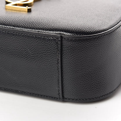Saint Laurent Grain De Poudre Small Classic Monogram Camera Bag Black 8 of 10
