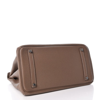 Hermes Togo Birkin 35 Etoupe 5 of 37