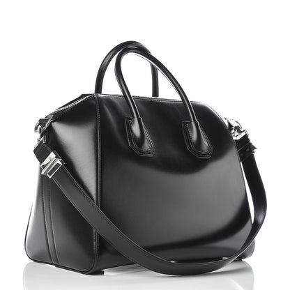 Givenchy Shiny Lord Calfskin Medium Antigona Black 4 of 15