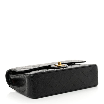Chanel Caviar Quilted Medium Double Flap Black 4 of 10