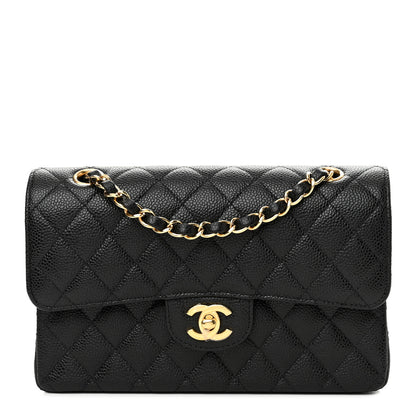 Chanel Caviar Quilted Small Double Flap Black 1 of 10
