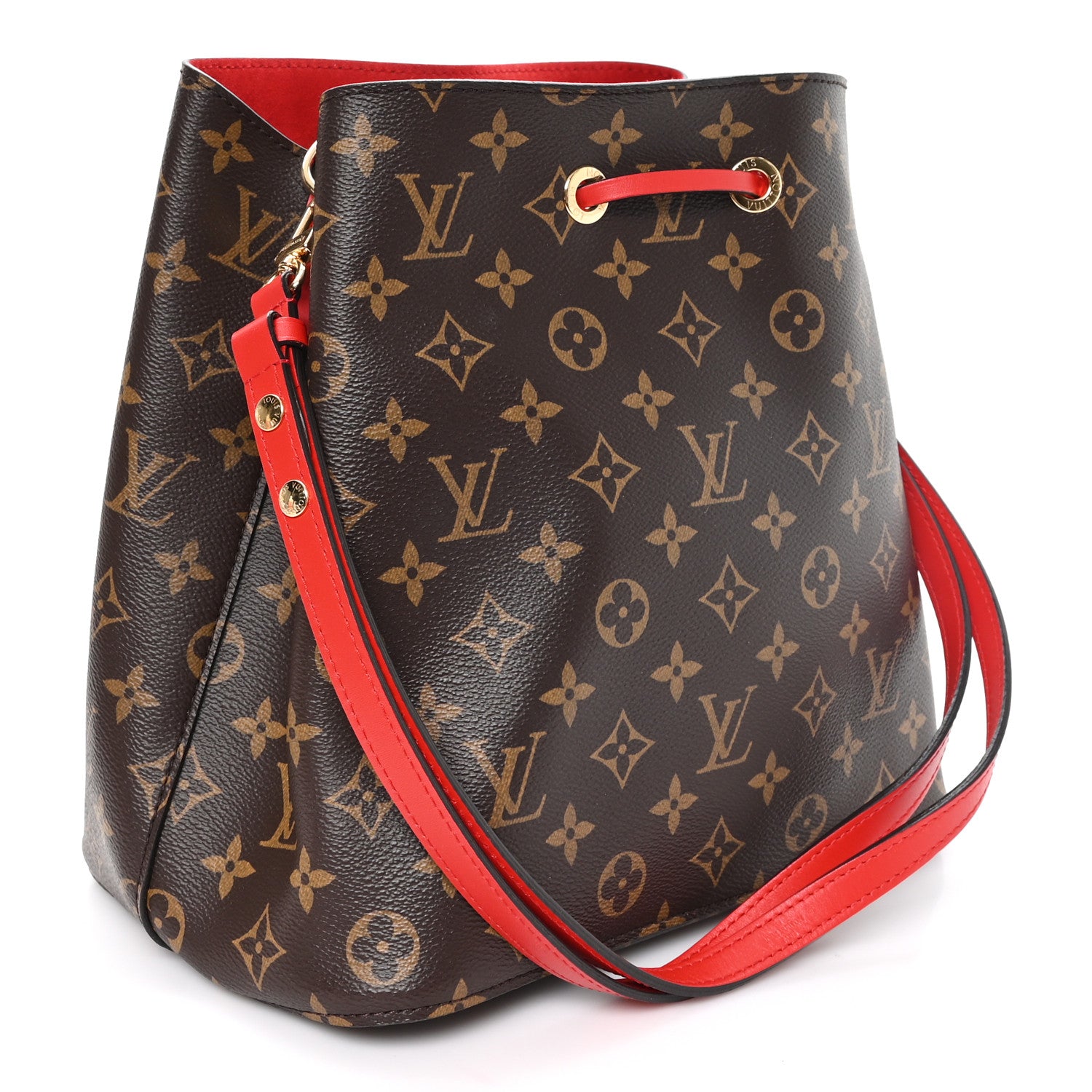 Louis Vuitton Monogram Neonoe MM Coquelicot 3 of 10