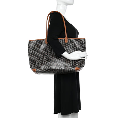 Goyard Goyardine Artois MM Black Gold 2 of 10