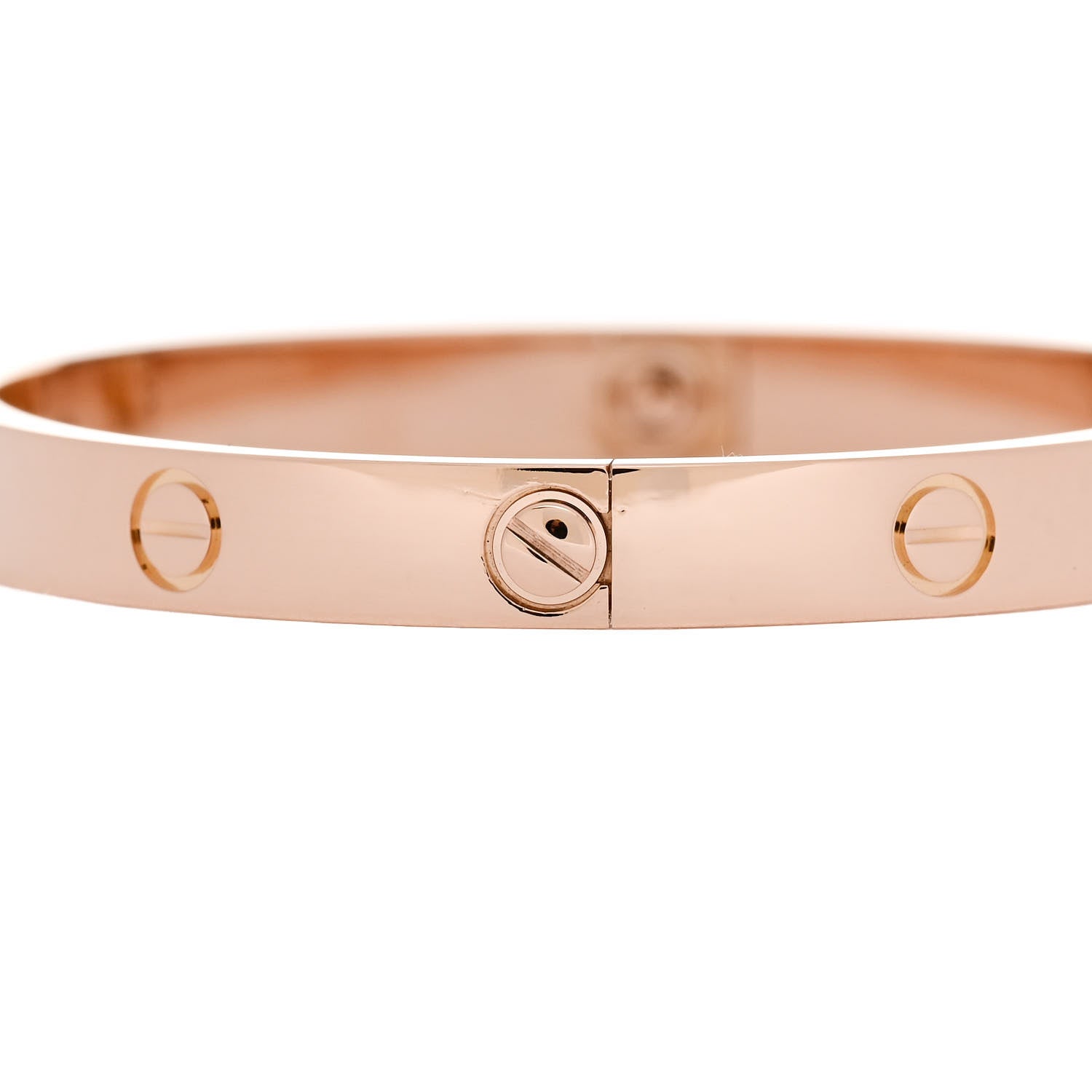 Cartier 18K Pink Gold LOVE Bracelet 17 4 of 7