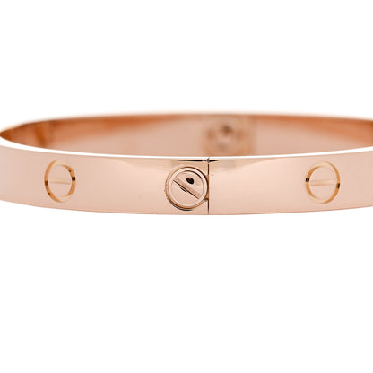 Cartier 18K Pink Gold LOVE Bracelet 17 4 of 7