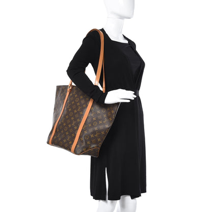 Louis Vuitton Monogram Sac Shopping Tote 2 of 11