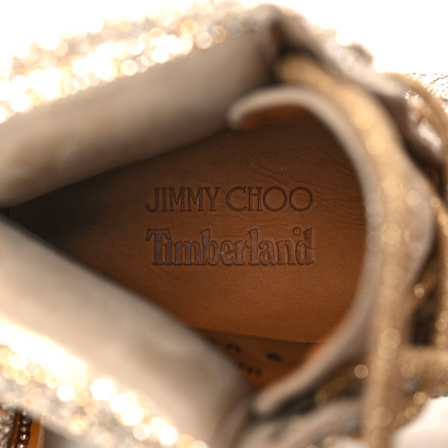 X TIMBERLAND Swarovski Crystal Ankle Boots 9
