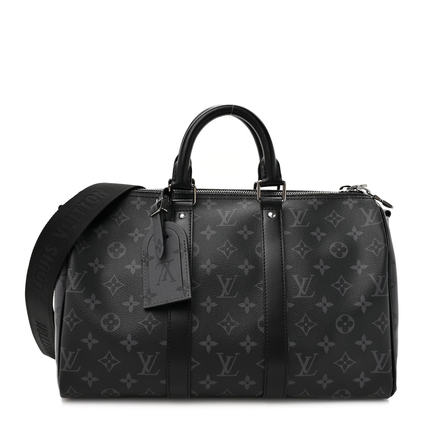 Monogram Eclipse Reverse Keepall Bandouliere 35 Black