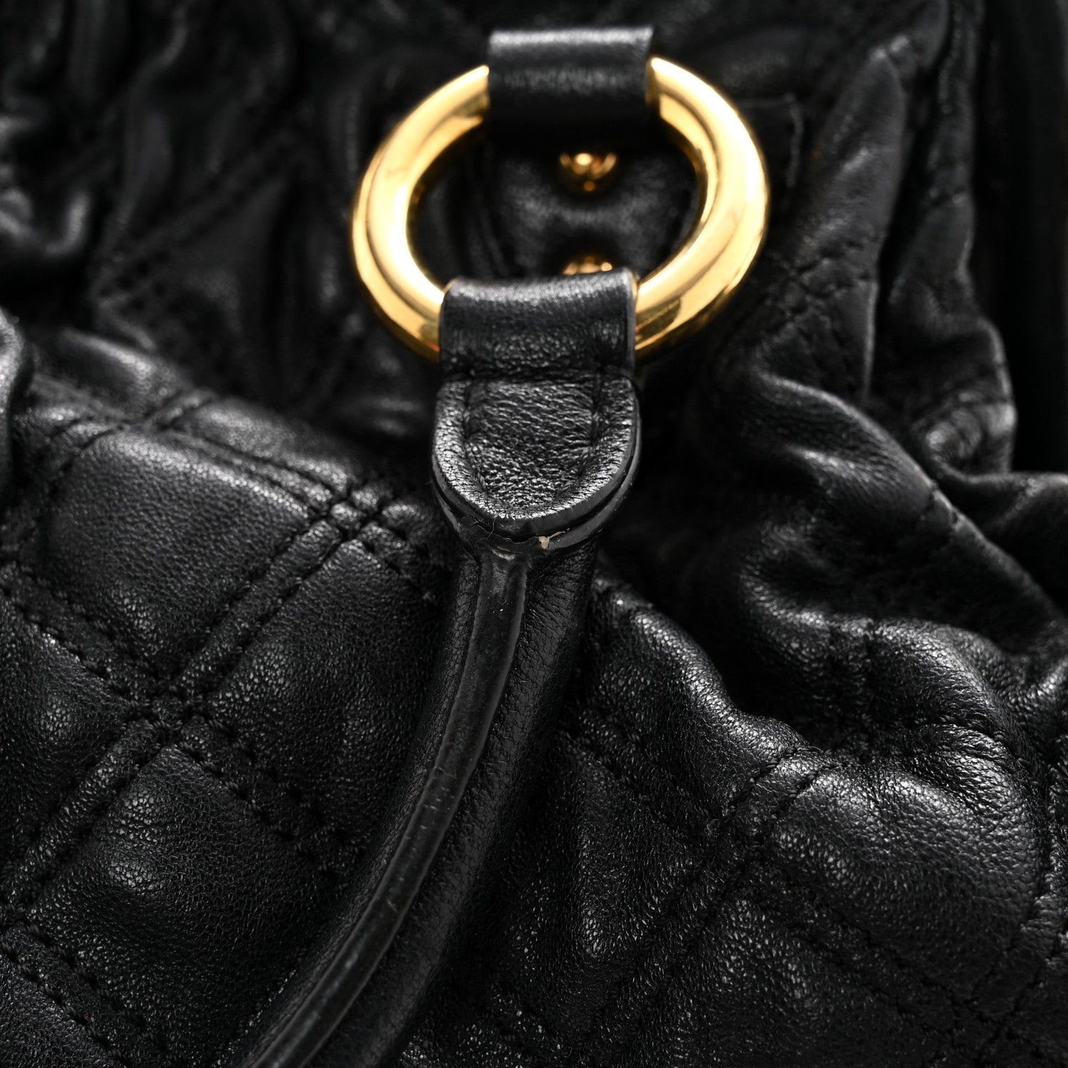 Marc Jacobs Calfskin Quilted Stam Black 18 of 18