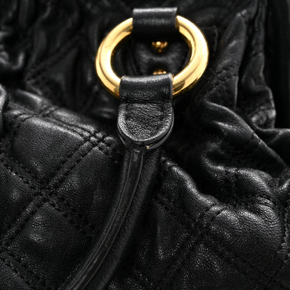 Marc Jacobs Calfskin Quilted Stam Black 18 of 18