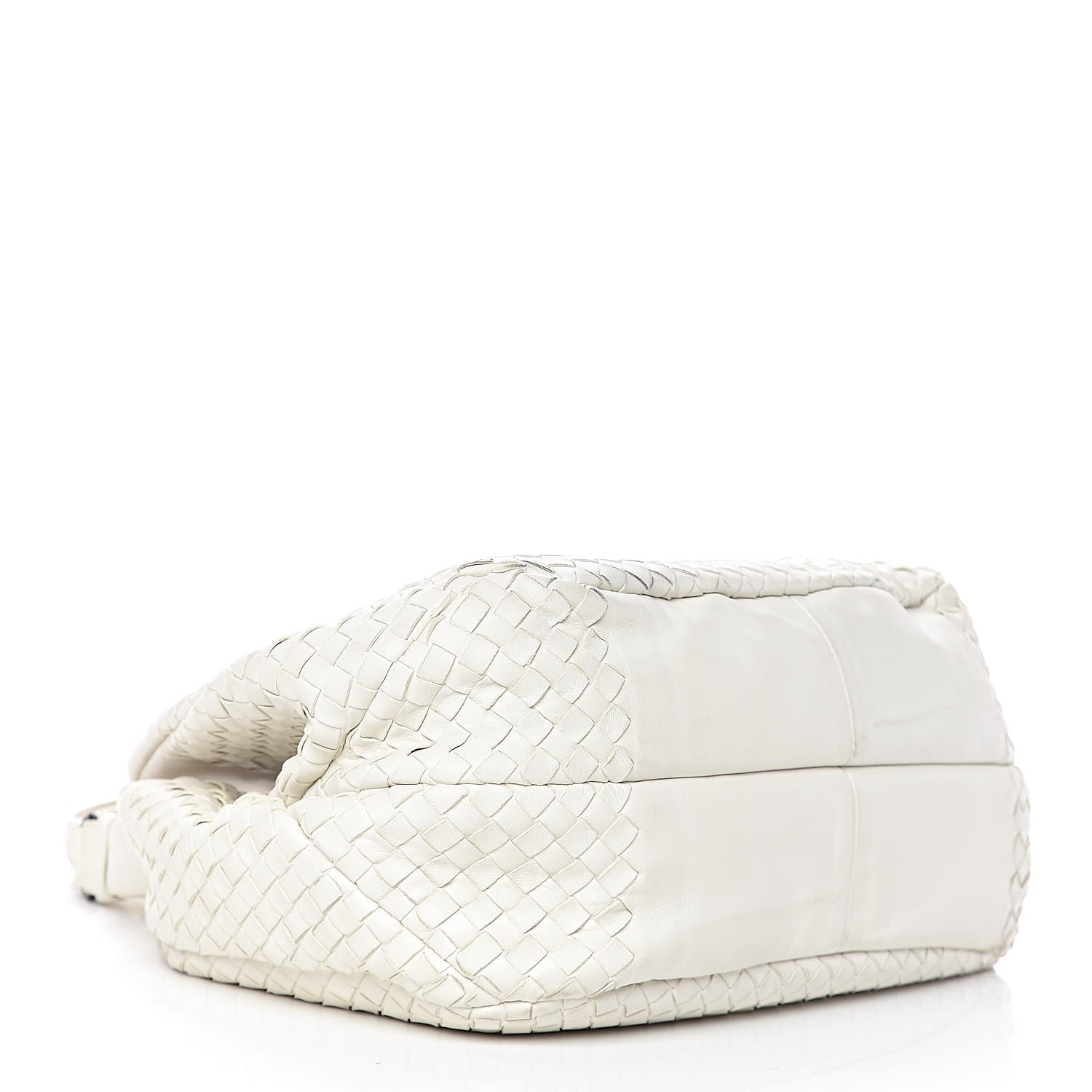 Bottega Veneta Nappa Intrecciato Medium Campana Hobo White 4 of 19