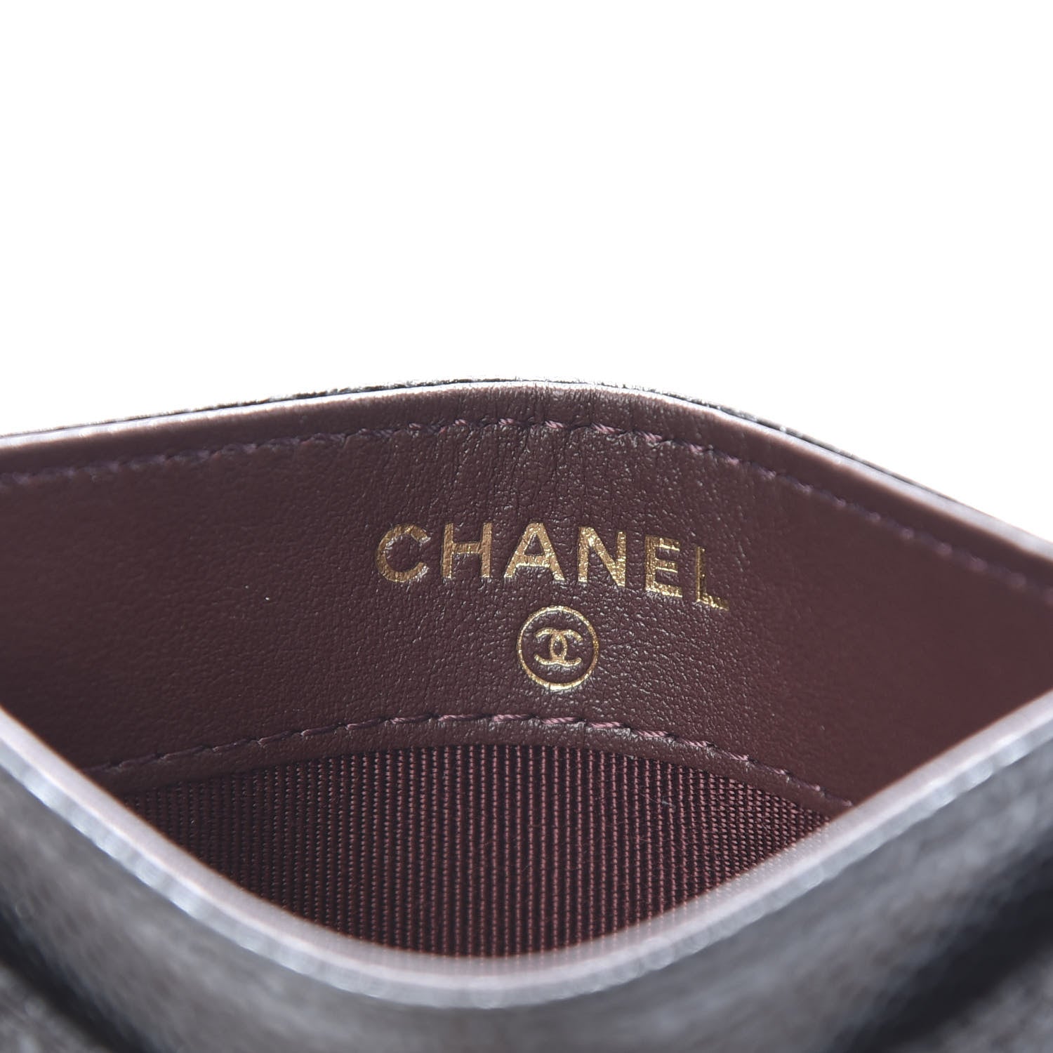 Chanel Caviar Quilted Card Holder Black 6 of 9