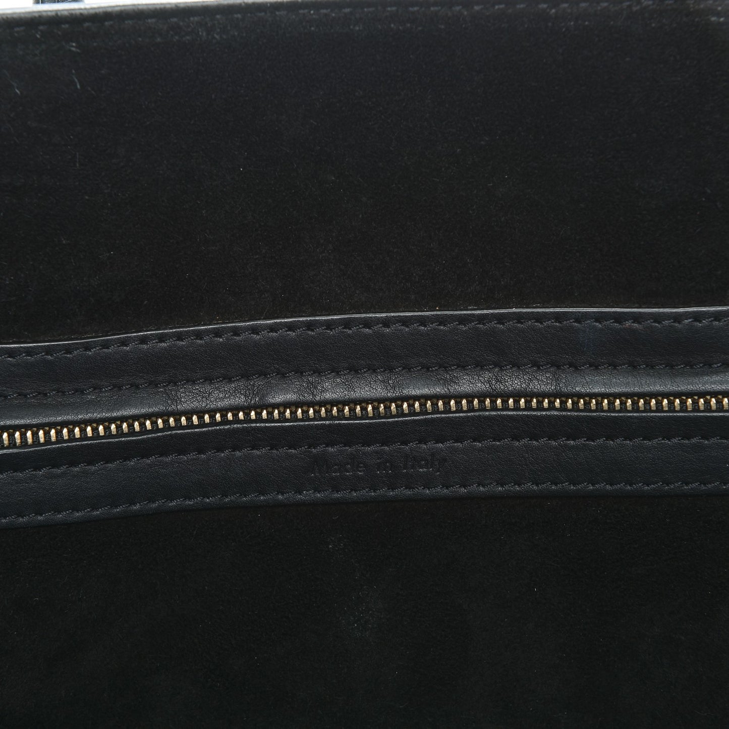 Supple Calfskin Medium Phantom Luggage Black