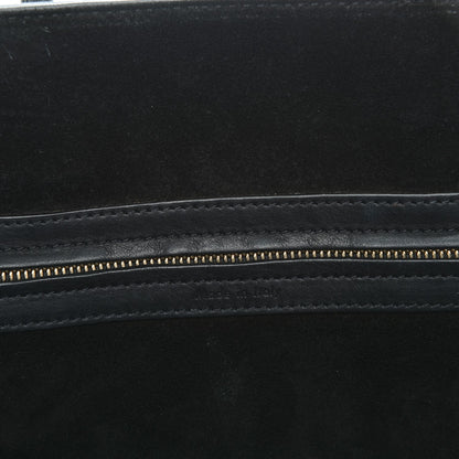 Celine Supple Calfskin Medium Phantom Luggage Black 6 of 8