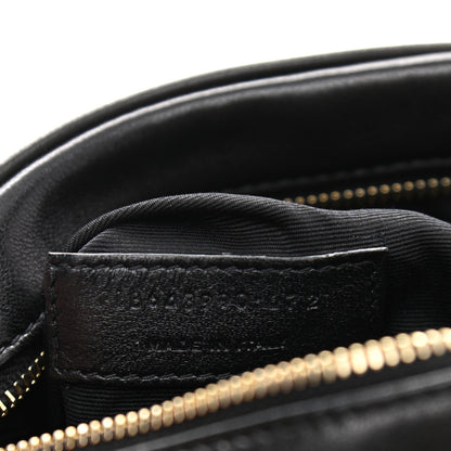 Saint Laurent Lambskin Quilted Victoire Camera Bag Black 7 of 10