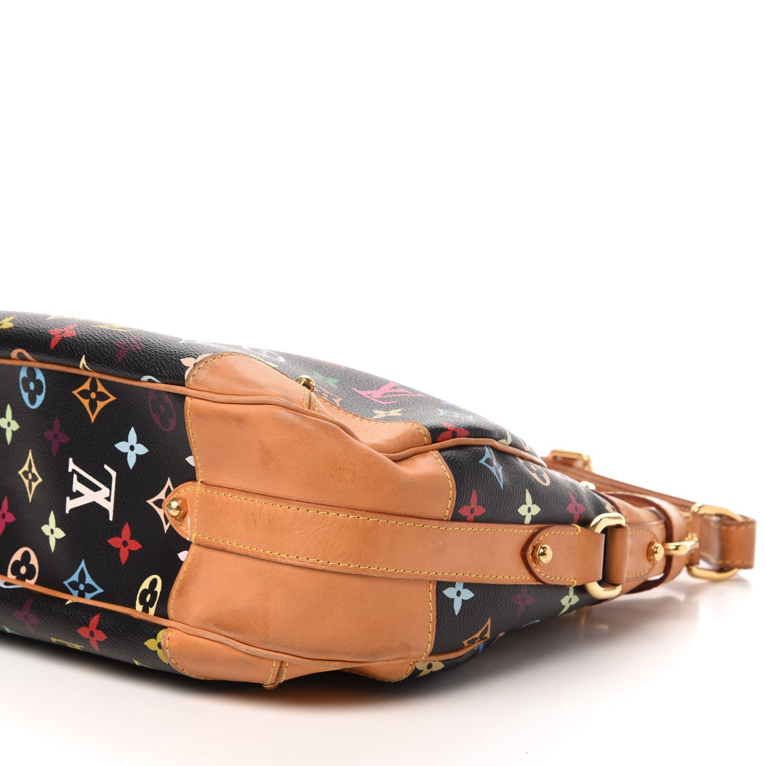 Louis Vuitton Monogram Multicolor Greta Black 8 of 10