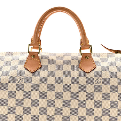 Louis Vuitton Damier Azur Speedy 30 7 of 9