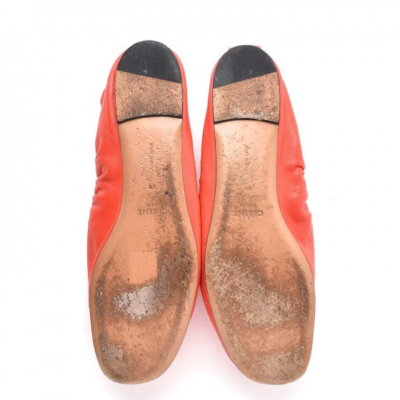 Nappa Soft Ballerina Flats 39 Alizarin