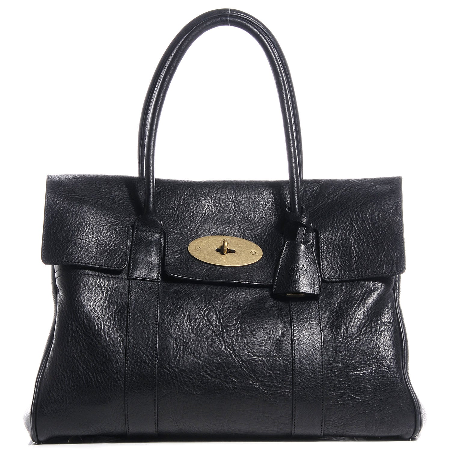 Mulberry Natural Leather Bayswater Black 1 of 9