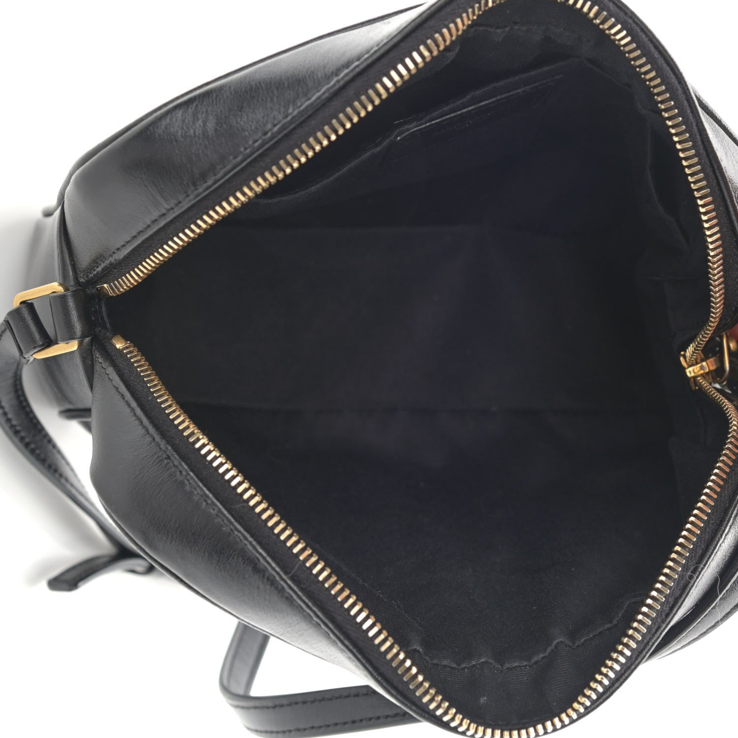 Saint Laurent Calfskin Matelasse Monogram Lou Camera Bag Black 5 of 10