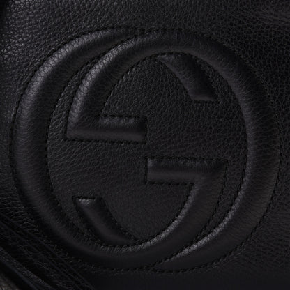 Gucci Pebbled Calfskin Small Soho Disco Bag Black 4 of 10