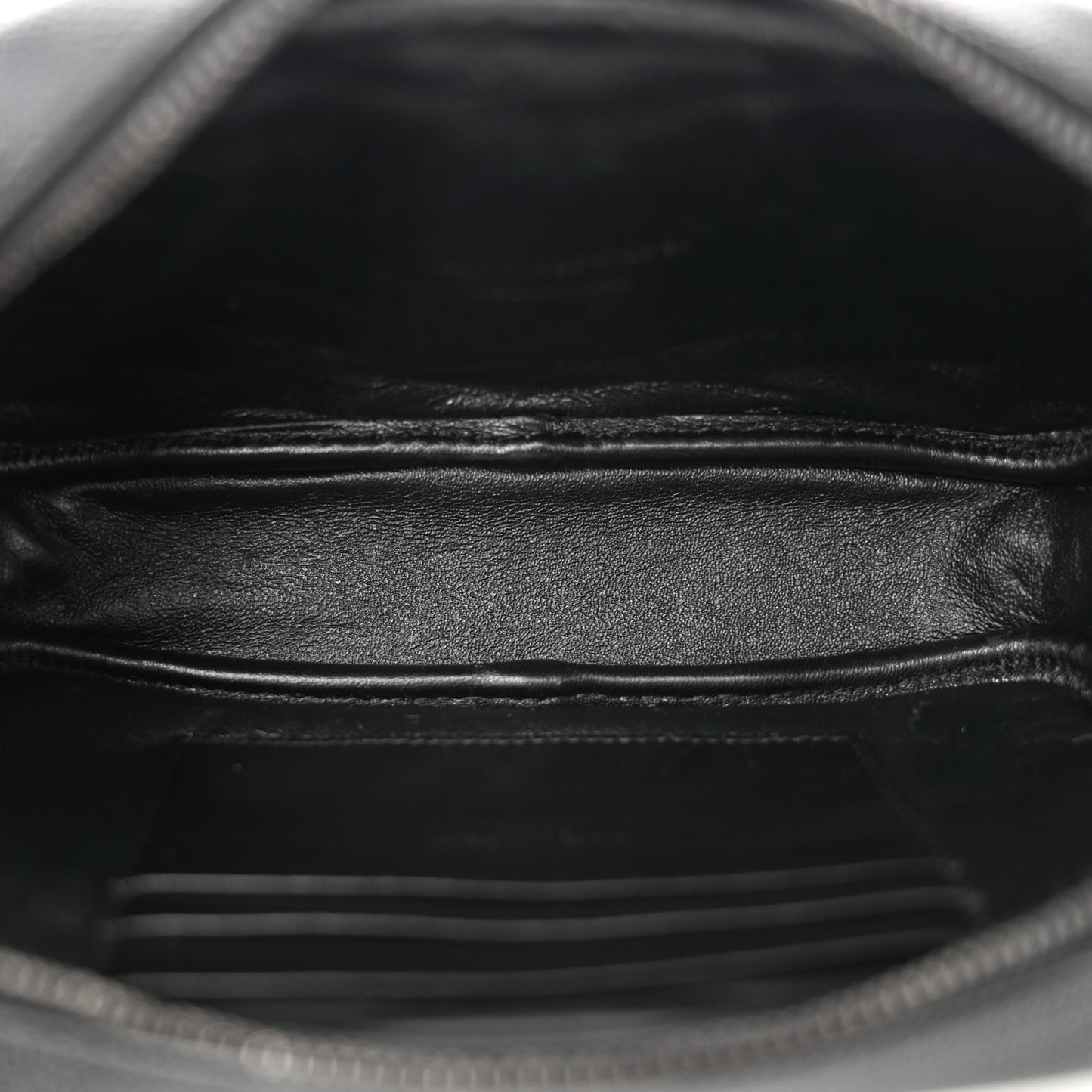 Grain De Poudre Matelasse Monochrome Monogram Mini Lou Camera Bag Black